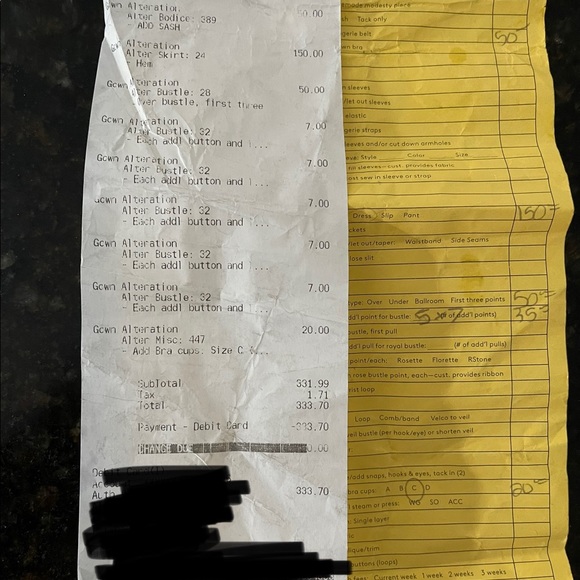 Wedding dress size 6 new with tags - Picture 13 of 15